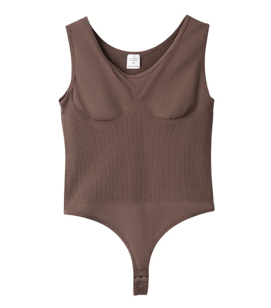 Seamless Plus Size One-Piece Bodysuit Shapewear for Women