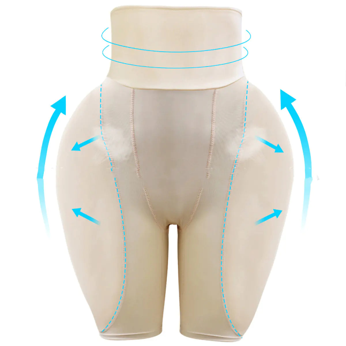 Feng Crotch Sponge Pad Fake Butt Shapewear