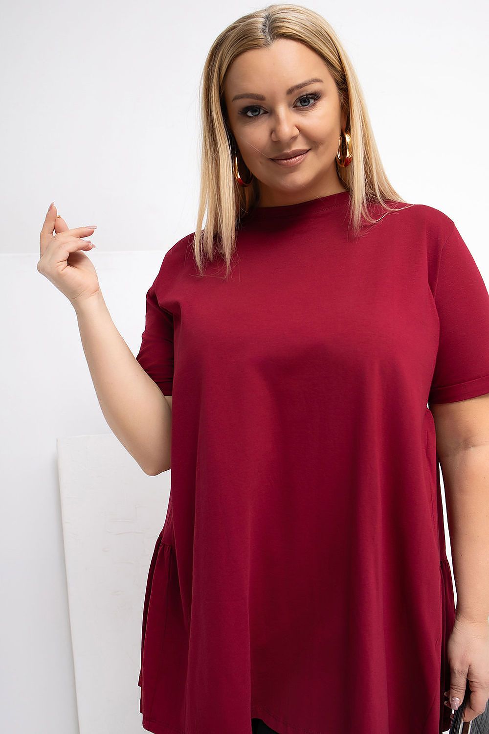 Plus size blouse model 223911 Relevance 