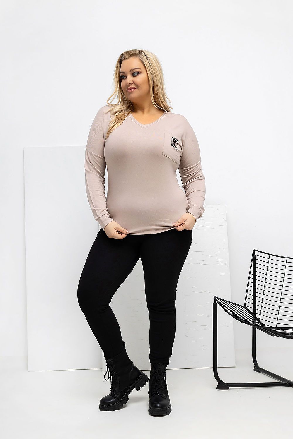  Plus size blouse model 223933 Relevance 
