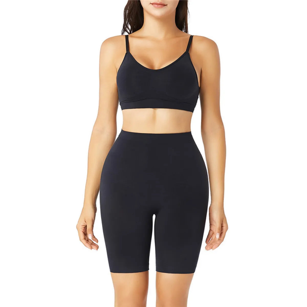 High Waist Seamless Shapewear Set – Hip Lift & Abdominal Control
